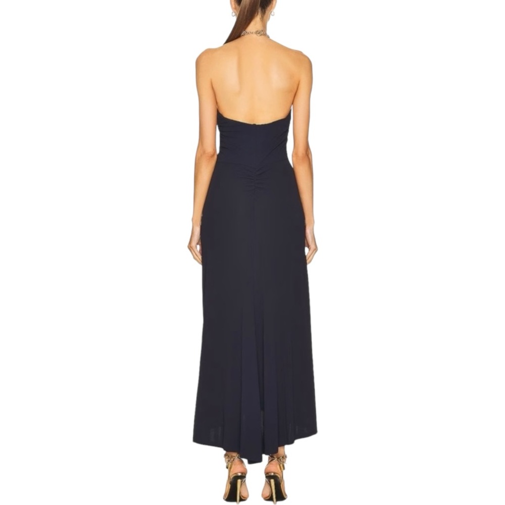 Veronica Beard Navy Midi Dress - Picture 2 of 12